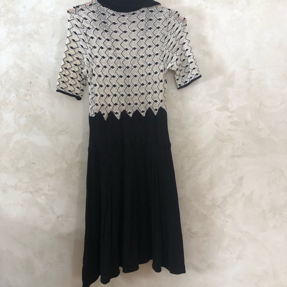 Anthro Knitted & Knotted Rideau Lace Sweater Dress - Picture 3 of 3